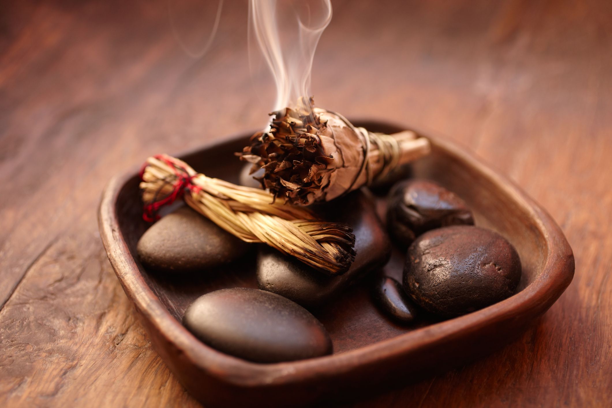 Home Cleansing Smudging.